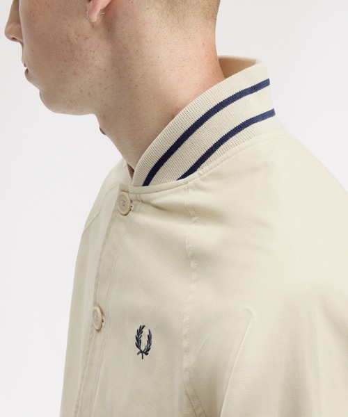 FRED PERRY(フレッドペリー)の「Umpire Bomber Jacket/アンパイアボンバージャケット(ブルゾン・メンズ・オートミール・S/M/L)」の3枚目の写真