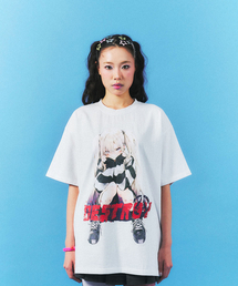 DESTROY GIRL T SHIRT WHITE