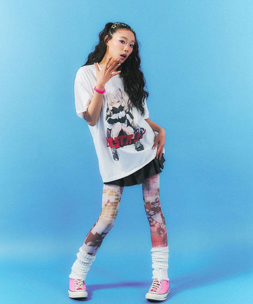 SCHISM INDUCING(スキズムインデューシング)の「DESTROY GIRL T SHIRT WHITE(Tシャツ/カットソー・レディース・その他・M/L)」の15枚目の写真