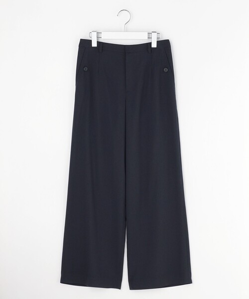 J.PRESS Ladies(J.プレス レディス)の「トロピカルストレッチ ワイド パンツ(その他パンツ・レディース・ライトグレー系/ネイビー系・S/XS)」の12枚目の写真