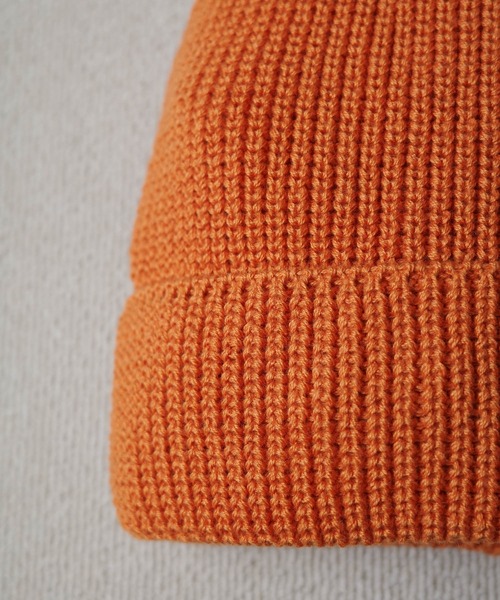 LEUCHTFEUER（ロイフトフォイヤー）の「【RES】【LEUCHTFEUER】BORKUM（ニットキャップ/ビーニー・レディース・イエロー/オレンジ・FREE）」の8枚目の写真