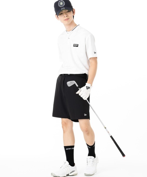ニューエラ NEW ERA ゴルフウェア ショートパンツ メンズ ナイロン ニューエラゴルフ ショートパンツ ナイロン 無地（その他パンツ）｜NEW