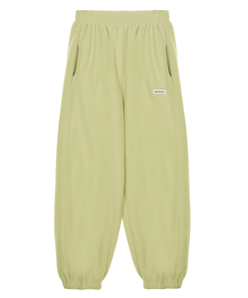 NICK&NICOLE(ニックアンドニコール)の「SOFT FLEECE BANDED JOGGER PANTS_GREEN(スウェットパンツ・レディース・その他・FREE)」の4枚目の写真