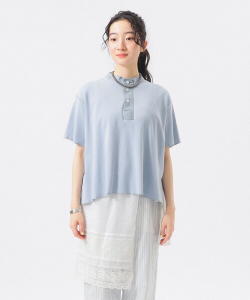 カットオフ ヘンリーネック T（Tシャツ/カットソー）｜BEAMS BOY