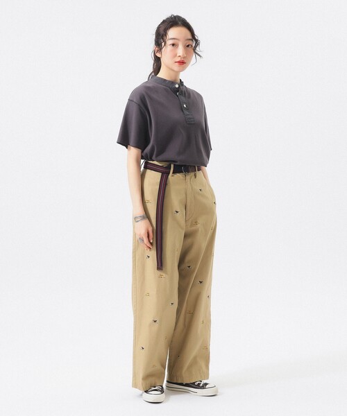 BEAMS BOY(ビームスボーイ)の「【8/6再値下げ】カットオフ ヘンリーネック T(Tシャツ/カットソー・レディース・サックスブルー/チャコールグレー/ナチュラル・2/1)」の21枚目の写真