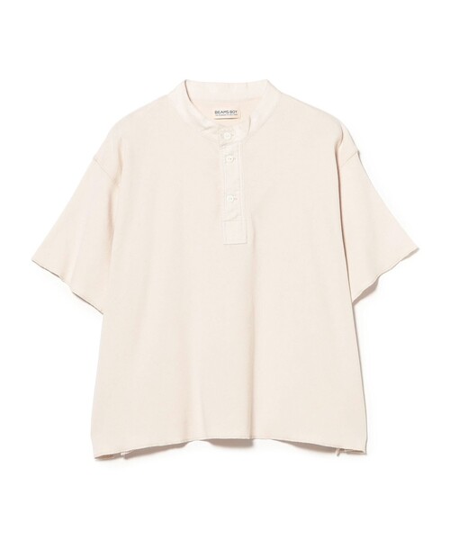 BEAMS BOY(ビームスボーイ)の「【8/6再値下げ】カットオフ ヘンリーネック T(Tシャツ/カットソー・レディース・サックスブルー/チャコールグレー/ナチュラル・2/1)」の16枚目の写真