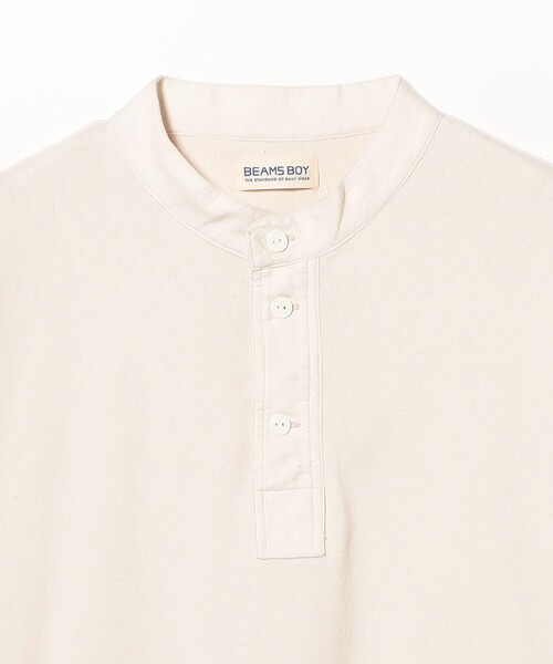 BEAMS BOY(ビームスボーイ)の「【8/6再値下げ】カットオフ ヘンリーネック T(Tシャツ/カットソー・レディース・サックスブルー/チャコールグレー/ナチュラル・2/1)」の15枚目の写真