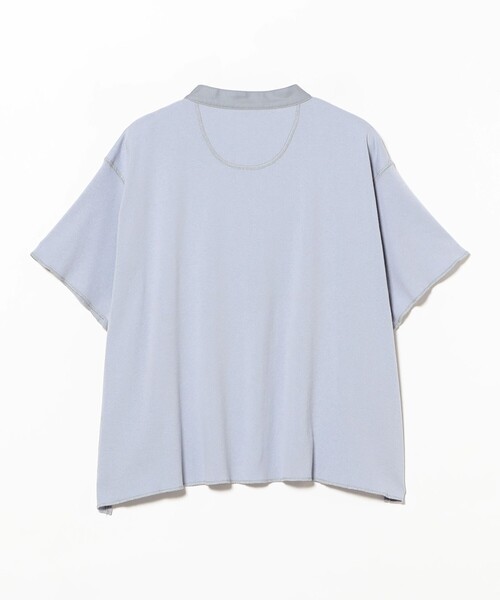BEAMS BOY(ビームスボーイ)の「【8/6再値下げ】カットオフ ヘンリーネック T(Tシャツ/カットソー・レディース・サックスブルー/チャコールグレー/ナチュラル・2/1)」の5枚目の写真