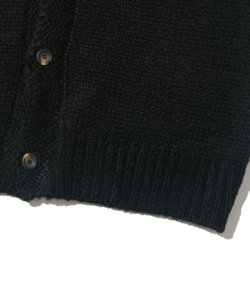 OTHERFITS(アザーフィッツ)の「オーバーサイズハイネックニットカーディガン(ブラック)(カーディガン/ボレロ・メンズ・その他・FREE)」の6枚目の写真