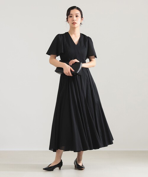 MARIHA（マリハ）の「【別注】MARIHA / せせらぎのワンピース ソリッド（ワンピース・レディース・ブルー系その他3/ブラック・38S/36S）」の8枚目の写真