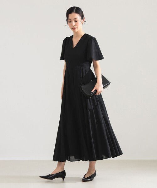 MARIHA（マリハ）の「【別注】MARIHA / せせらぎのワンピース ソリッド（ワンピース・レディース・ブルー系その他3/ブラック・38S/36S）」の10枚目の写真