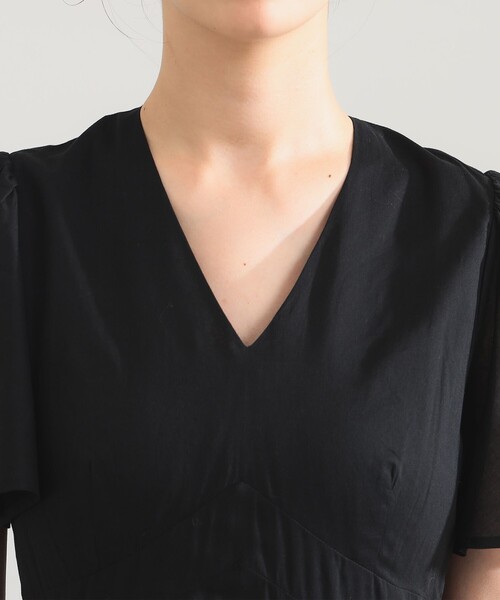 MARIHA（マリハ）の「【別注】MARIHA / せせらぎのワンピース ソリッド（ワンピース・レディース・ブルー系その他3/ブラック・38S/36S）」の14枚目の写真