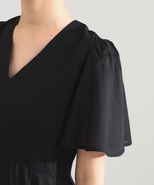 MARIHA（マリハ）の「【別注】MARIHA / せせらぎのワンピース ソリッド（ワンピース・レディース・ブルー系その他3/ブラック・38S/36S）」の15枚目の写真