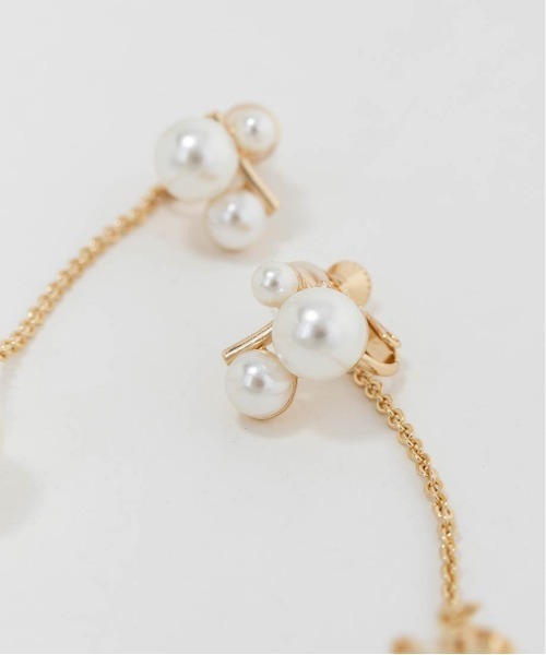 RANDA（ランダ）の「モノグラムパールスウィングイヤリング（イヤリング・レディース・ゴールド/シルバー・FREE）」の10枚目の写真