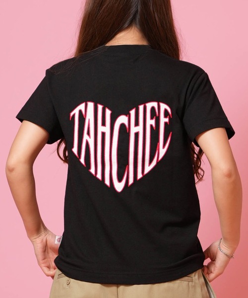 TAHCHEE（ターチー）の「TAHCHEE/ターチー 半袖 Tシャツ レディース TC260900-01 Tシャツ（Tシャツ/カットソー・レディース・ホワイト/ブラック/ライトブルー・M/L）」の2枚目の写真
