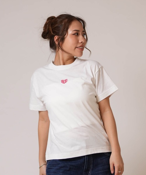 TAHCHEE（ターチー）の「TAHCHEE/ターチー 半袖 Tシャツ レディース TC260900-01 Tシャツ（Tシャツ/カットソー・レディース・ホワイト/ブラック/ライトブルー・M/L）」の5枚目の写真