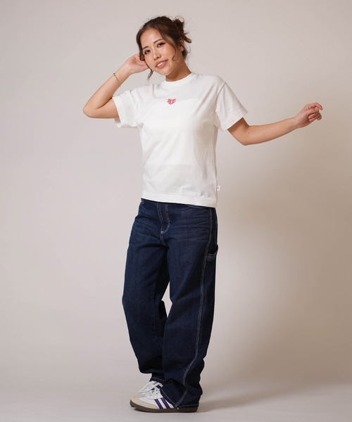 TAHCHEE（ターチー）の「TAHCHEE/ターチー 半袖 Tシャツ レディース TC260900-01 Tシャツ（Tシャツ/カットソー・レディース・ホワイト/ブラック/ライトブルー・M/L）」の7枚目の写真