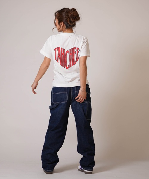 TAHCHEE（ターチー）の「TAHCHEE/ターチー 半袖 Tシャツ レディース TC260900-01 Tシャツ（Tシャツ/カットソー・レディース・ホワイト/ブラック/ライトブルー・M/L）」の8枚目の写真