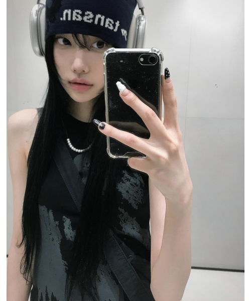 TANSANMAGNESIUM（タンサン マグネシウム）の「ジャカードエルカピタンビーニ（ネイビー）（ニットキャップ/ビーニー・レディース・その他・ONE SIZE）」の8枚目の写真
