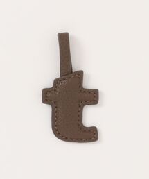 DRAW（ドロー）の「DRAW(ドロー) /ビーガンレザー イニシャルチャーム 【t】小文字タイプ（チャーム）」