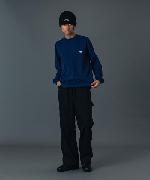 XLARGE（エクストララージ）の「FUNCTIONAL L/S TEE（Tシャツ/カットソー・メンズ・ホワイト/ブラック/ライトグリーン/ネイビー・XL/L/M/S）」の8枚目の写真