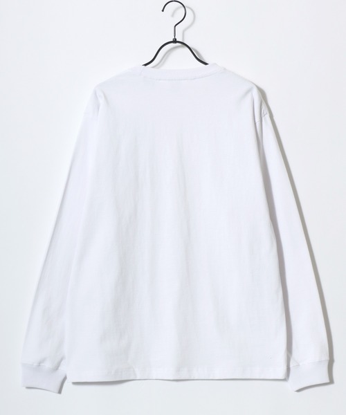 BEN DAVIS（ベンデイビス）の「BEN DAVIS/ベンデイビス HEART GORILLA LS TEE/ハートゴリラ ロゴ ワンポイント刺繍 ロングスリーブTシャツ/ロンT/レディース メンズ（Tシャツ/カットソー・メンズ・ブラック/ホワイト/ピンク・M/L/XL）」の10枚目の写真