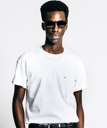 CRIMIE（クライミー）の「RIVET & DIALOG LOGO POCKET T SHIRT（Tシャツ/カットソー）」