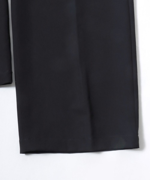 Lazar(ラザル)の「WIDE STRAIGT ONE TUCK SLACKS/TRストレッチ ワイドシルエット ストレート ワンタック スラックス/レディース メンズ(スラックス・メンズ・ブラック/ブラウン・M/L)」の17枚目の写真