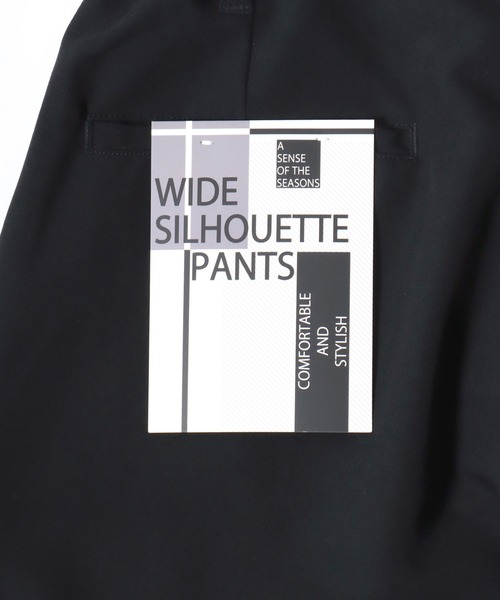 Lazar(ラザル)の「WIDE STRAIGT ONE TUCK SLACKS/TRストレッチ ワイドシルエット ストレート ワンタック スラックス/レディース メンズ(スラックス・メンズ・ブラック/ブラウン・M/L)」の20枚目の写真