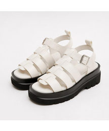 トップ3カラー チャンキー フィッシャーマンサンダル 6cm