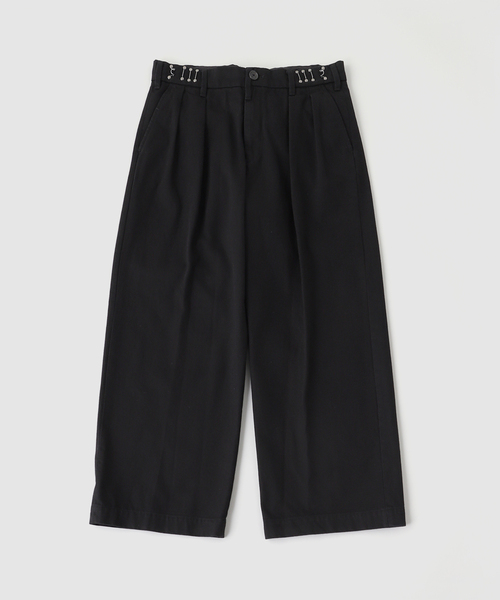DAIRIKU / ダイリク Wide Two Tuck Chino Pants（チノパンツ