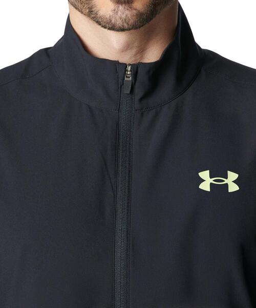 UNDER ARMOUR(アンダーアーマー)の「UAフレッシュウーブン フルジップ ジャケット(トレーニング/メンズ)(その他アウター・メンズ・ブラック系その他・M/L/XL/3XL/S/2XL)」の4枚目の写真