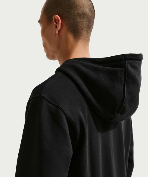 NIKE(ナイキ)の「ナイキ スポーツウェア クラブ メンズ フレンチ テリー フルジップ パーカー / Nike Sportswear Club Men's French Terry Full-Zip Hoodie IF0726-010 Black(パーカー・メンズ・ブラック・XL/S/M/L/2XL)」の9枚目の写真