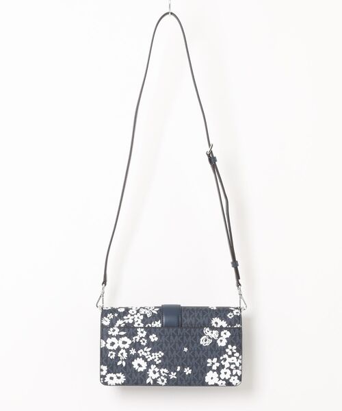 MICHAEL KORS(マイケルコース)の「GREENWICH コンバーチブル ショルダー ミディアム - MKシグネチャー(ショルダーバッグ・レディース・ブルー系・FREE)」の2枚目の写真