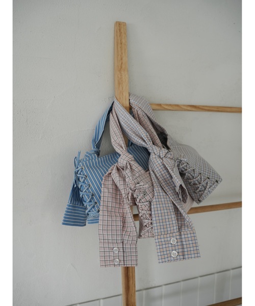 Katrin TOKYO（カトリーントーキョー）の「shirt bag（ショルダーバッグ・レディース・ブルー/オレンジ/ピンク・FREE）」の4枚目の写真