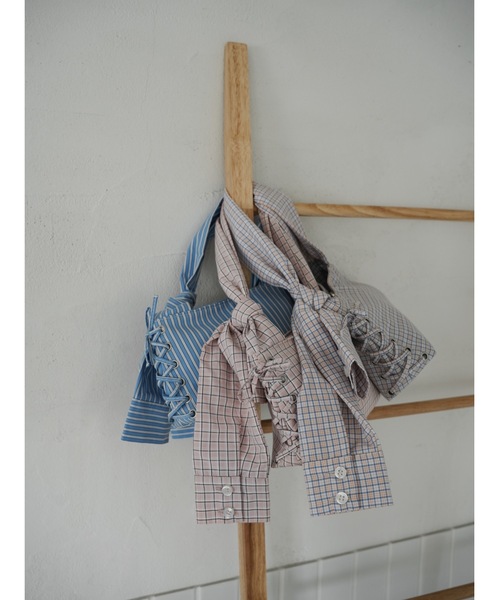 Katrin TOKYO（カトリーントーキョー）の「shirt bag（ショルダーバッグ・レディース・ブルー/オレンジ/ピンク・FREE）」の5枚目の写真