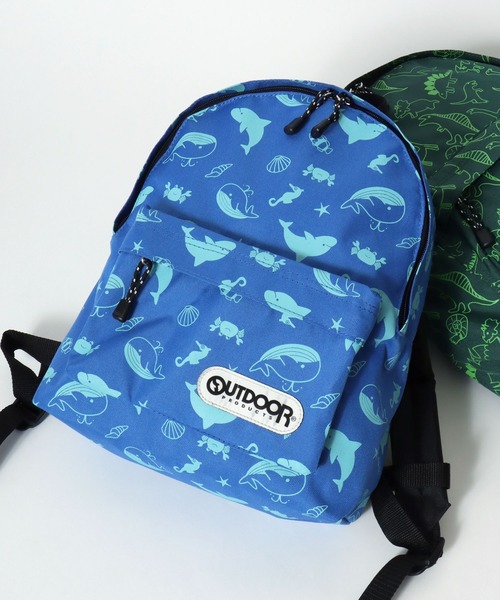 OUTDOOR PRODUCTS(アウトドアプロダクツ)の「2026SS OUTDOOR PRODUCTS/アウトドアプロダクツ 総柄 チアフルデイパック リュック 容量13L キッズ(バックパック/リュック・キッズ・マスタード/ピンク系その他2/グリーン/ピンク/ブルー/ピンク系その他/パープル/ブルー系その他/グリーン系その他・FREE)」の4枚目の写真