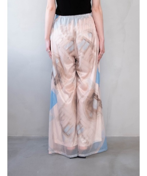 sahara（サハラ）の「【PRE ORDER】Art Print Sheer Pants（その他パンツ・レディース・その他1/その他2/その他3・FREE）」の9枚目の写真