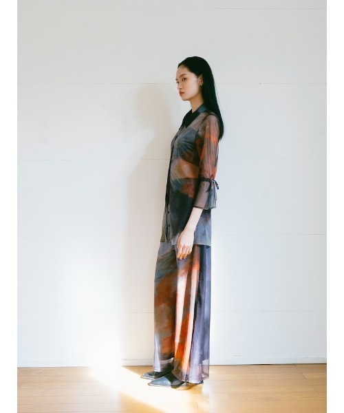 sahara（サハラ）の「【PRE ORDER】Art Print Sheer Pants（その他パンツ・レディース・その他1/その他2/その他3・FREE）」の20枚目の写真
