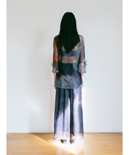 sahara（サハラ）の「【PRE ORDER】Art Print Sheer Pants（その他パンツ・レディース・その他1/その他2/その他3・FREE）」の21枚目の写真