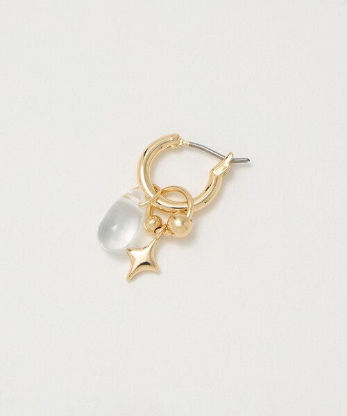 green label relaxing（グリーンレーベルリラクシング）の「4WAY パーツミックス ピアス（ピアス（両耳用）・レディース・シルバー/ゴールド・FREE）」の3枚目の写真