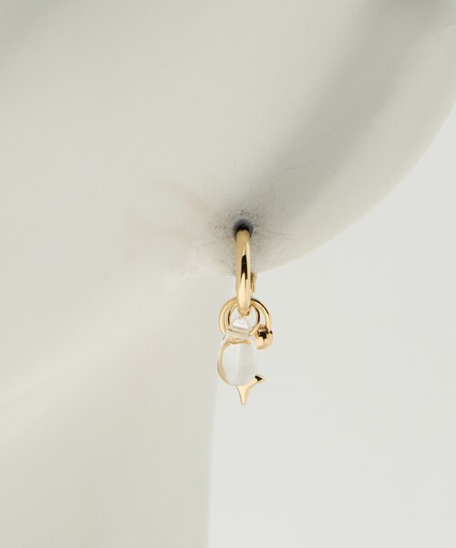 green label relaxing（グリーンレーベルリラクシング）の「4WAY パーツミックス ピアス（ピアス（両耳用）・レディース・シルバー/ゴールド・FREE）」の13枚目の写真