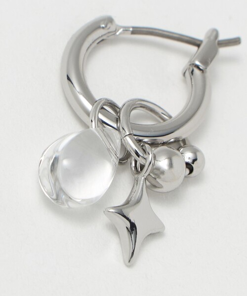 green label relaxing（グリーンレーベルリラクシング）の「4WAY パーツミックス ピアス（ピアス（両耳用）・レディース・シルバー/ゴールド・FREE）」の17枚目の写真