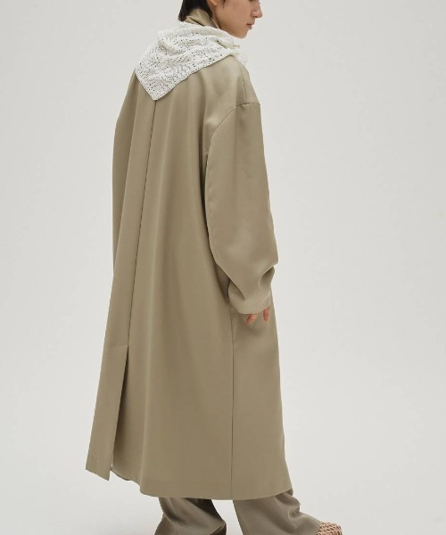 TODAYFUL（トゥデイフル）の「TODAYFUL Wool100% Spring Coat 12610003（トレンチコート・レディース・グリーン/ブラック・38/36）」の18枚目の写真