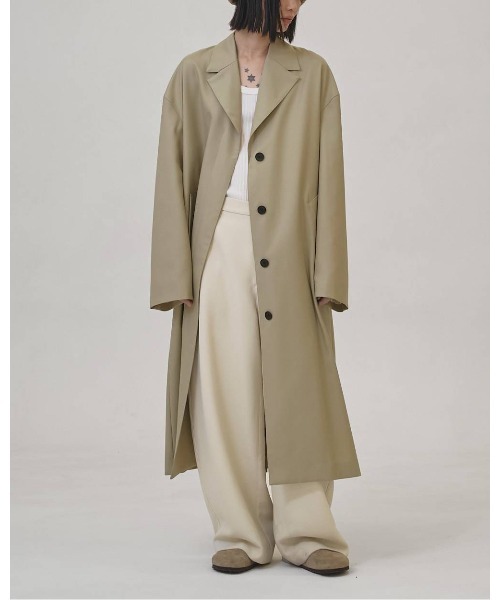 TODAYFUL（トゥデイフル）の「TODAYFUL Wool100% Spring Coat 12610003（トレンチコート・レディース・グリーン/ブラック・38/36）」の15枚目の写真