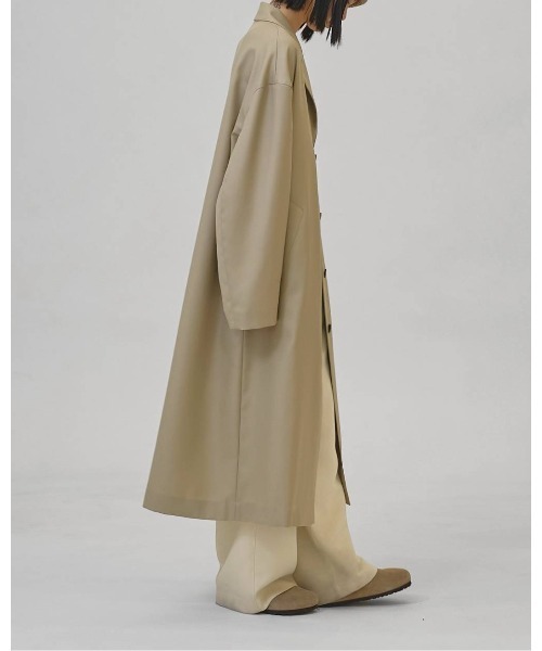 TODAYFUL（トゥデイフル）の「TODAYFUL Wool100% Spring Coat 12610003（トレンチコート・レディース・グリーン/ブラック・38/36）」の12枚目の写真