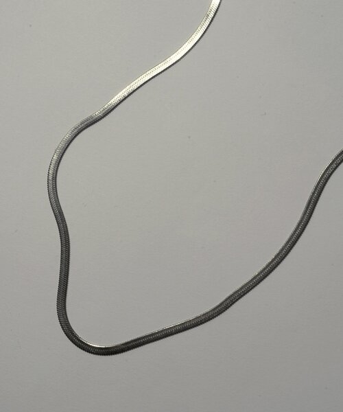 Lui's（ルイス）の「Ah Necklace 01 / スネークチェーンネックレス（ネックレス・レディース・シルバー・FREE）」の10枚目の写真