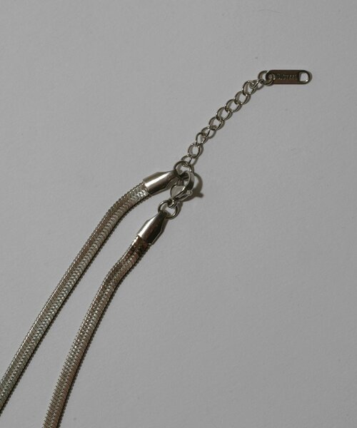 Lui's（ルイス）の「Ah Necklace 01 / スネークチェーンネックレス（ネックレス・レディース・シルバー・FREE）」の13枚目の写真