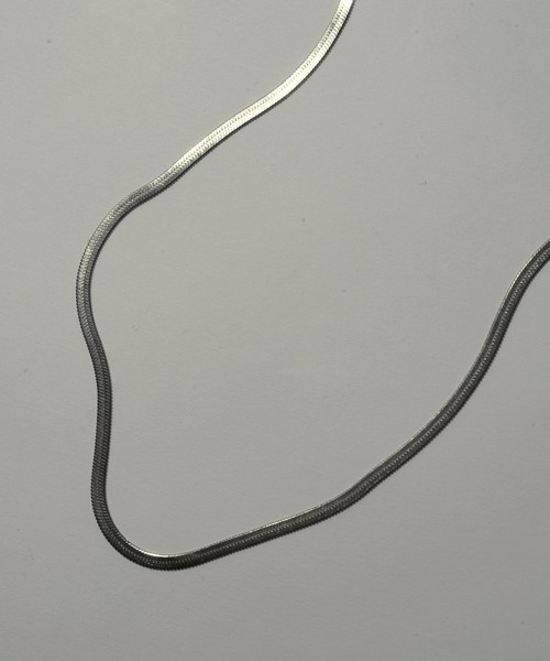 Lui's（ルイス）の「Ah Necklace 01 / スネークチェーンネックレス（ネックレス・レディース・シルバー・FREE）」の3枚目の写真