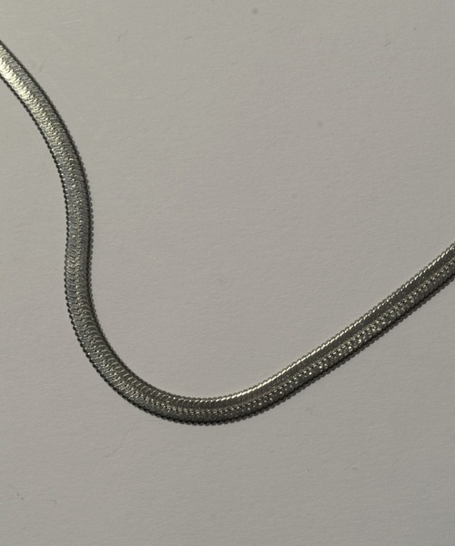 Lui's（ルイス）の「Ah Necklace 01 / スネークチェーンネックレス（ネックレス・レディース・シルバー・FREE）」の4枚目の写真